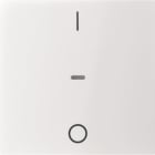 BERKER - BRK80962289 COPRITAST.+ 0-1 X MOD SING.SX/BX BI.LUC