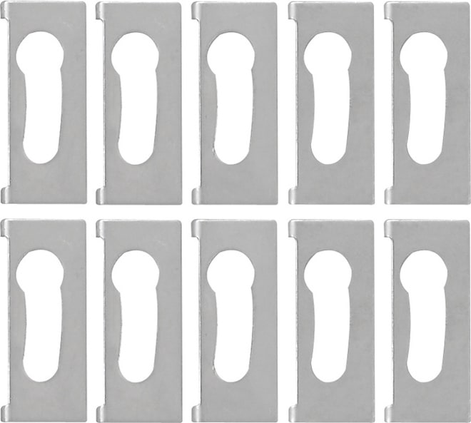 GIRA - GIR811200 SET AUSILI CENTR. 10X PLACCA ACCESSORI