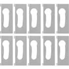GIRA - GGI811200 SET AUSILI CENTR. 10X PLACCA