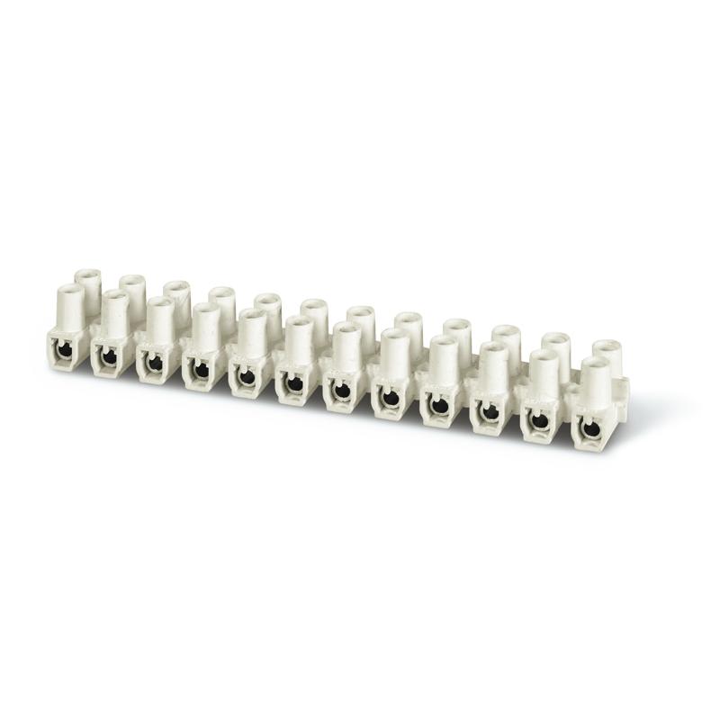 SCAME PARRE SPA - SCA815.2361B MORSETTIERA T85 2,5MMQ 250V CA BIANCO