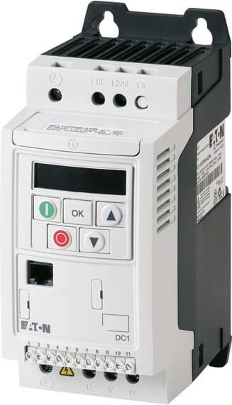 EATON - EAO185768 DC1-1D4D3NN-A20CE1 INVERTER 0,75KW, 4,3A