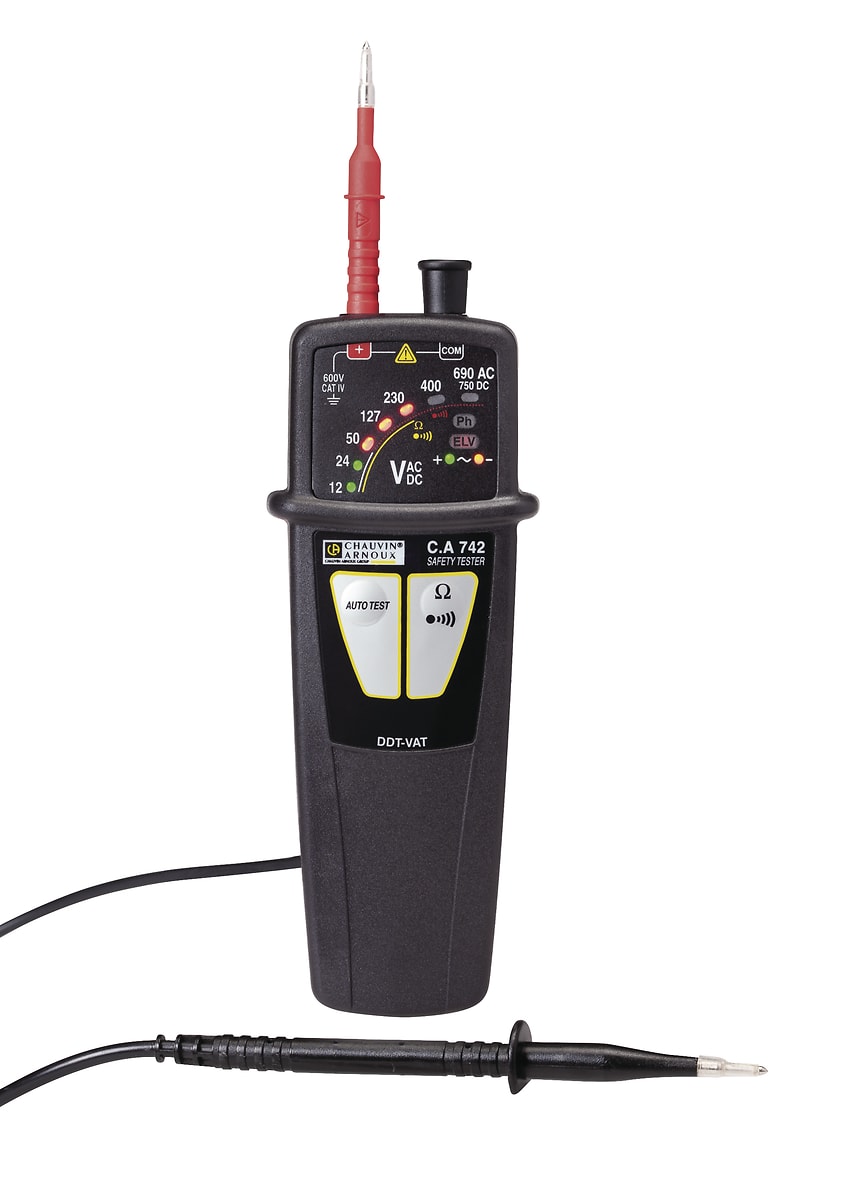 A.M.R.A. SPA - AMRP01191742Z CHAUVIN ARNOUX CA 742 TESTER TENSIONE AC