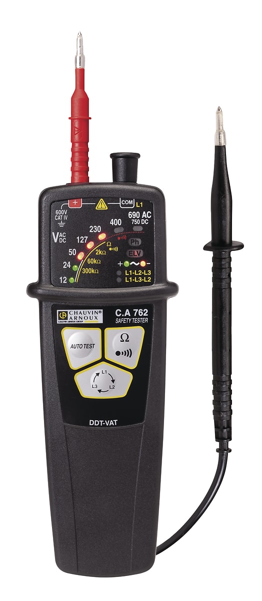 A.M.R.A. SPA - AMRP01191762Z CHAUVIN ARNOUX CA 762 TESTER TENSIONE AC