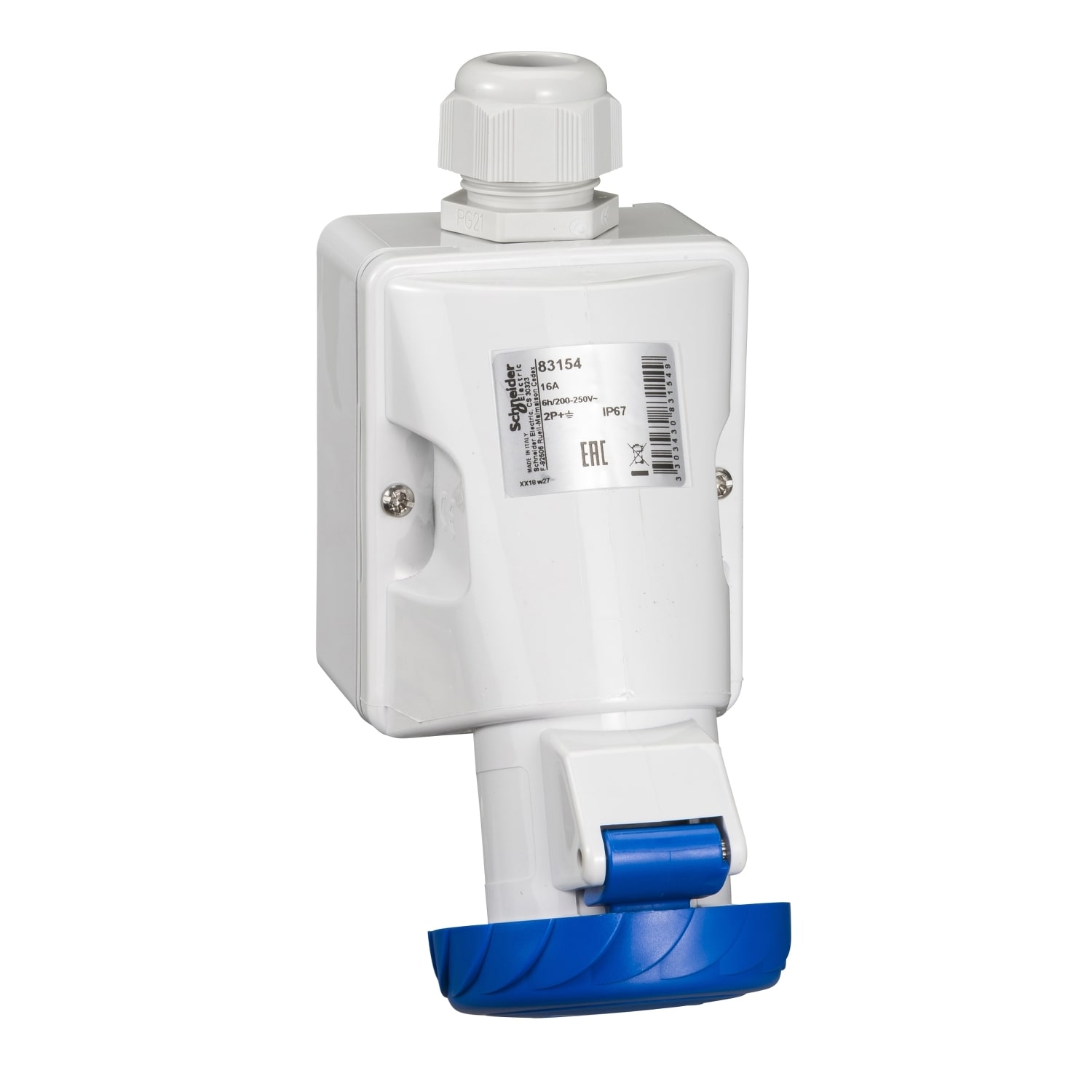 SCHNEIDER ELECTRIC - SNR83154 PRESA PAR.IP67 2PT 16A 220V