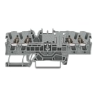 WAGO ITALIA SRL - WAG2002-1861 MORSETTO DI BASE PER 4 CONDUTTORI GRIGIO