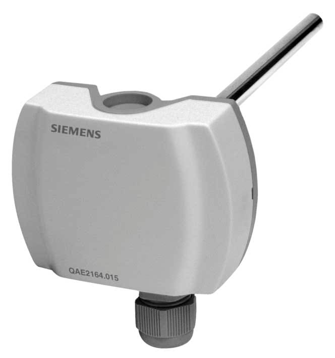SIEMENS - BUILDING T - BCTBPZ:QAE2164.015 SONDA T AD IMMERSIONE ATTIVA