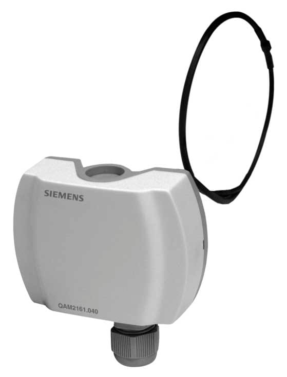 SIEMENS - BUILDING T - BCTBPZ:QAM2161.040 SONDA T DA CANALE ATTIVA