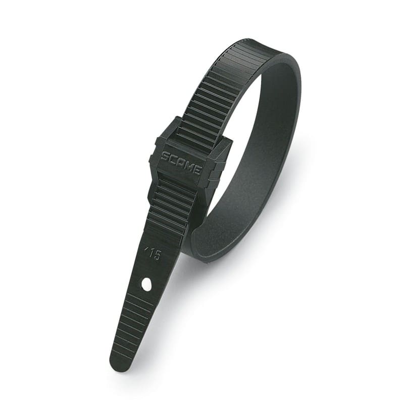 SCAME PARRE SPA - SCA839.39/9260 FASCETTA NYLON PA 12 NERO 9X260