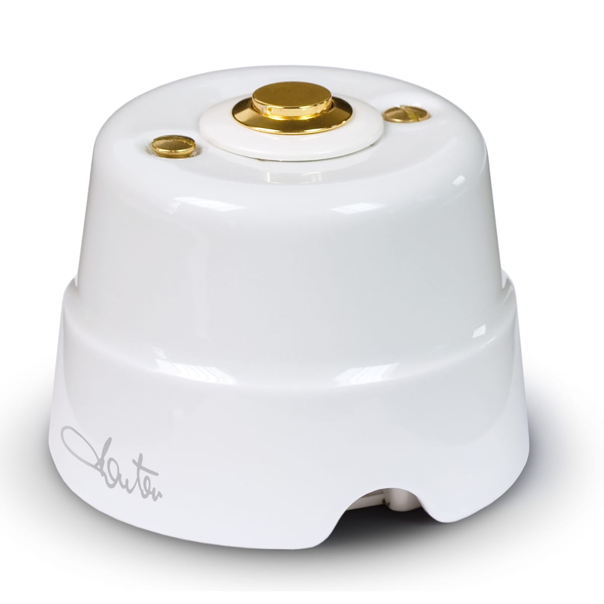 FANTON SRL - FME84003 PULSANTE OTTONE PER CAMPANELLO 2A 48V BI