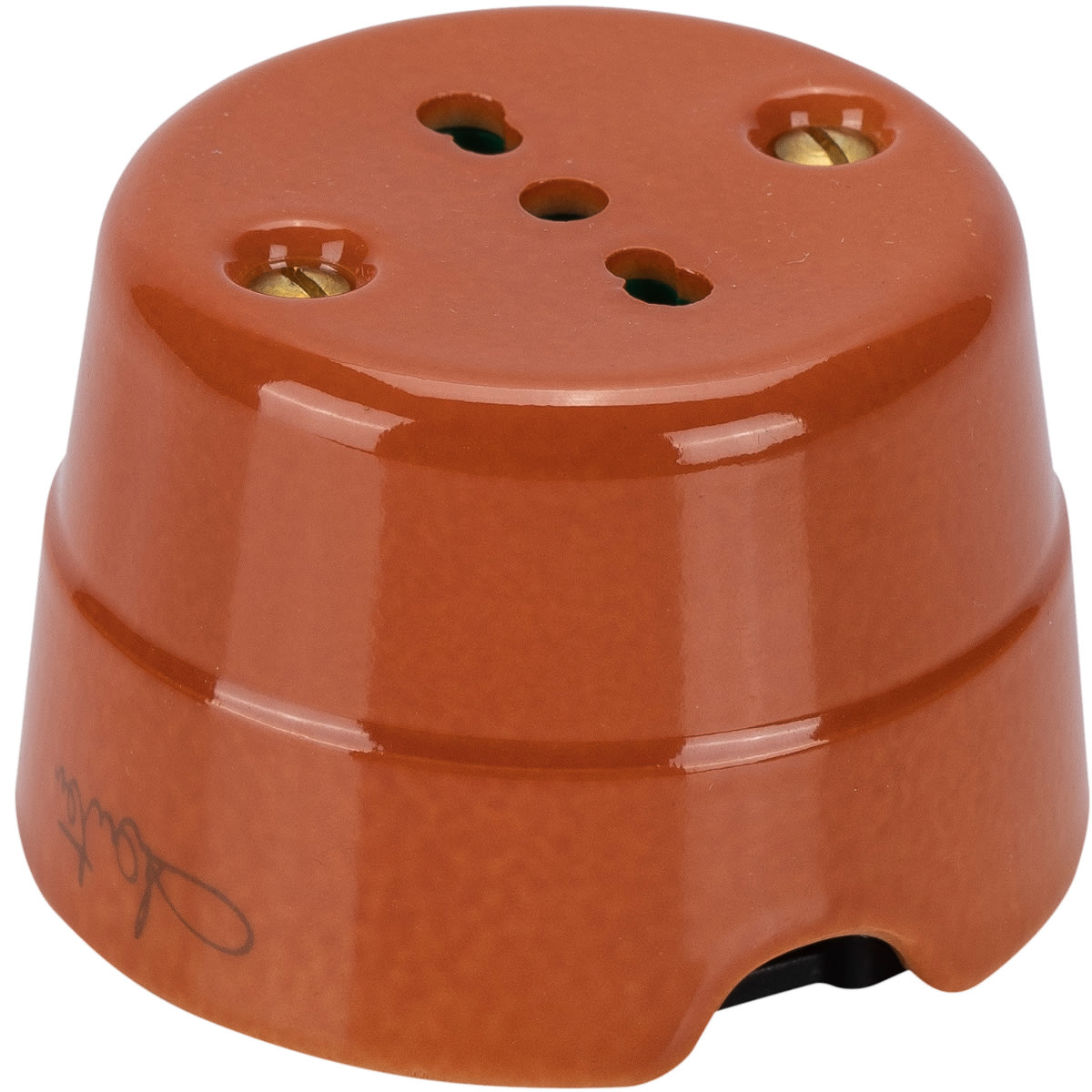 FANTON SPA - FME84010TC PRESA P17/11 DA PARETE IN CERAMICA TC