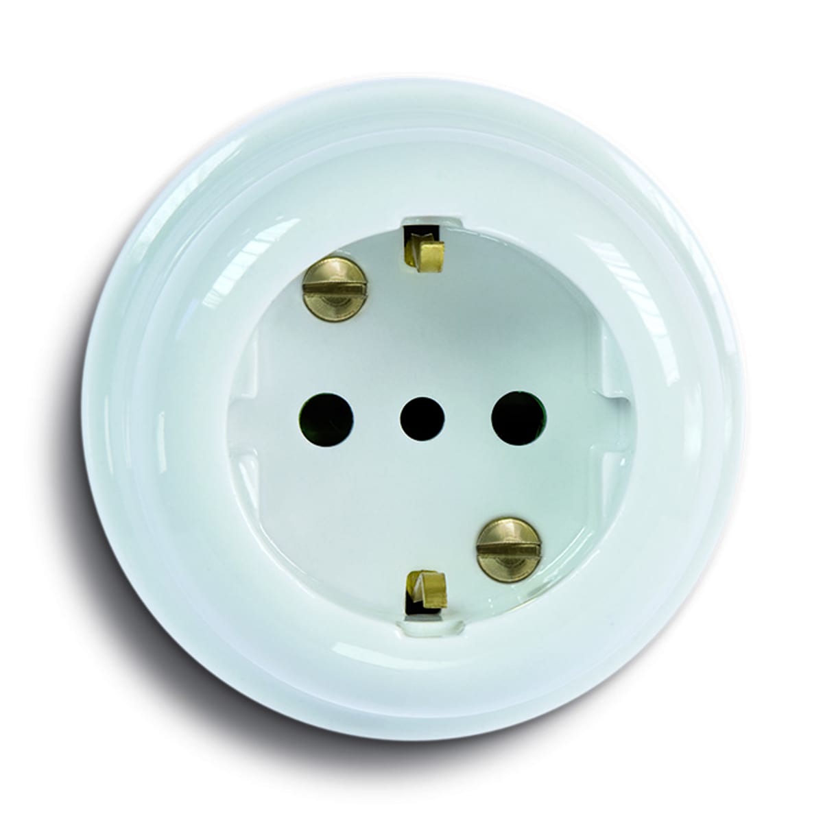 FANTON SRL - FME84011 PRESA P30 DA PARETE IN CERAMICA BI