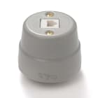 FANTON SRL - FME84019GR Presa RJ45 cat.6 UTP 180 in ceramica GR