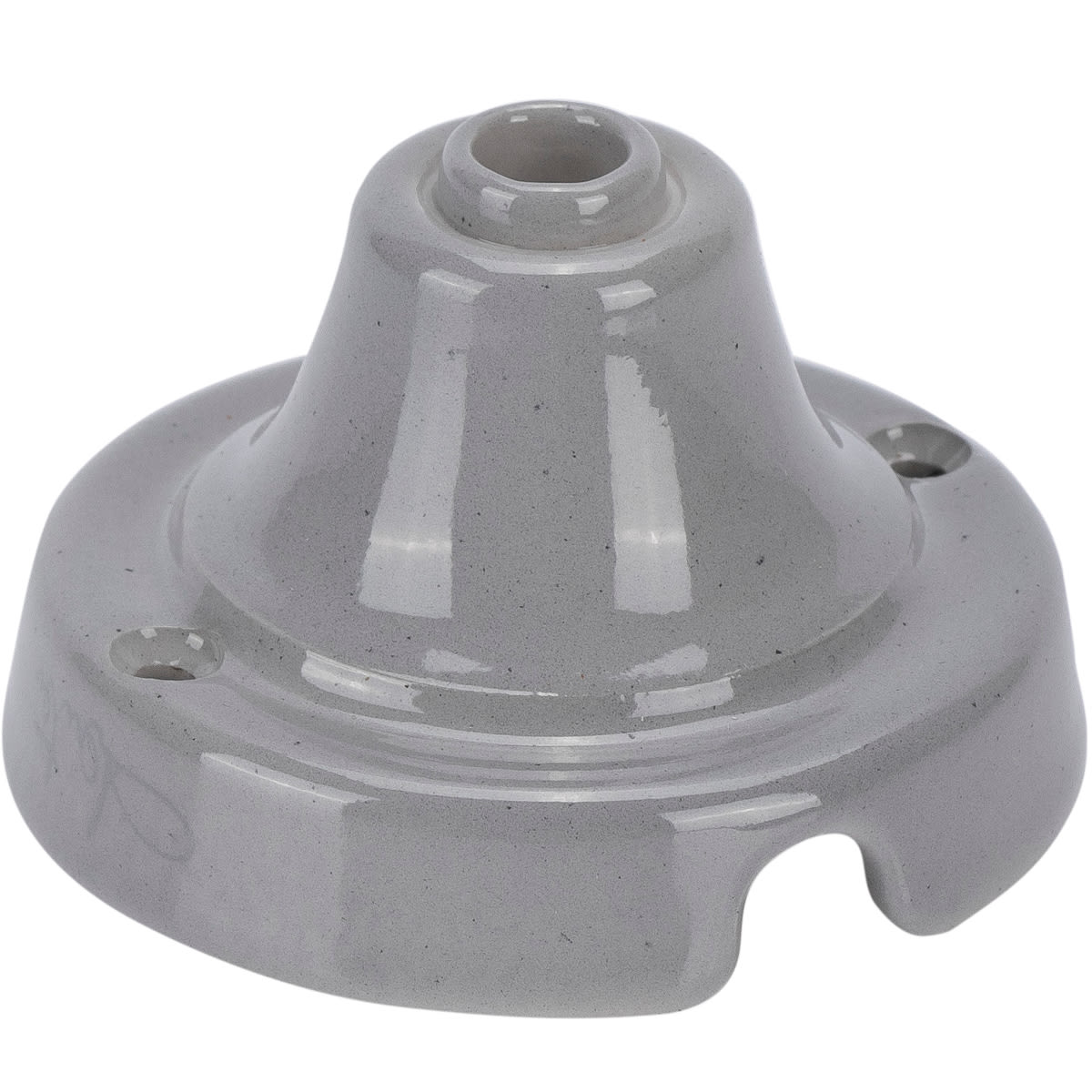 FANTON SPA - FME84027GR ROSONE LISCIO 70MM IN CERAMICA GR