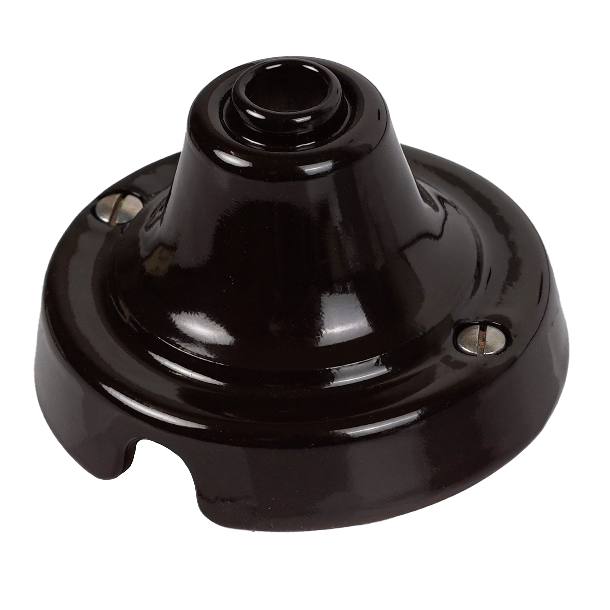 FANTON SRL - FME84027BW ROSONE LISCIO D70MM IN CERAMICA MA