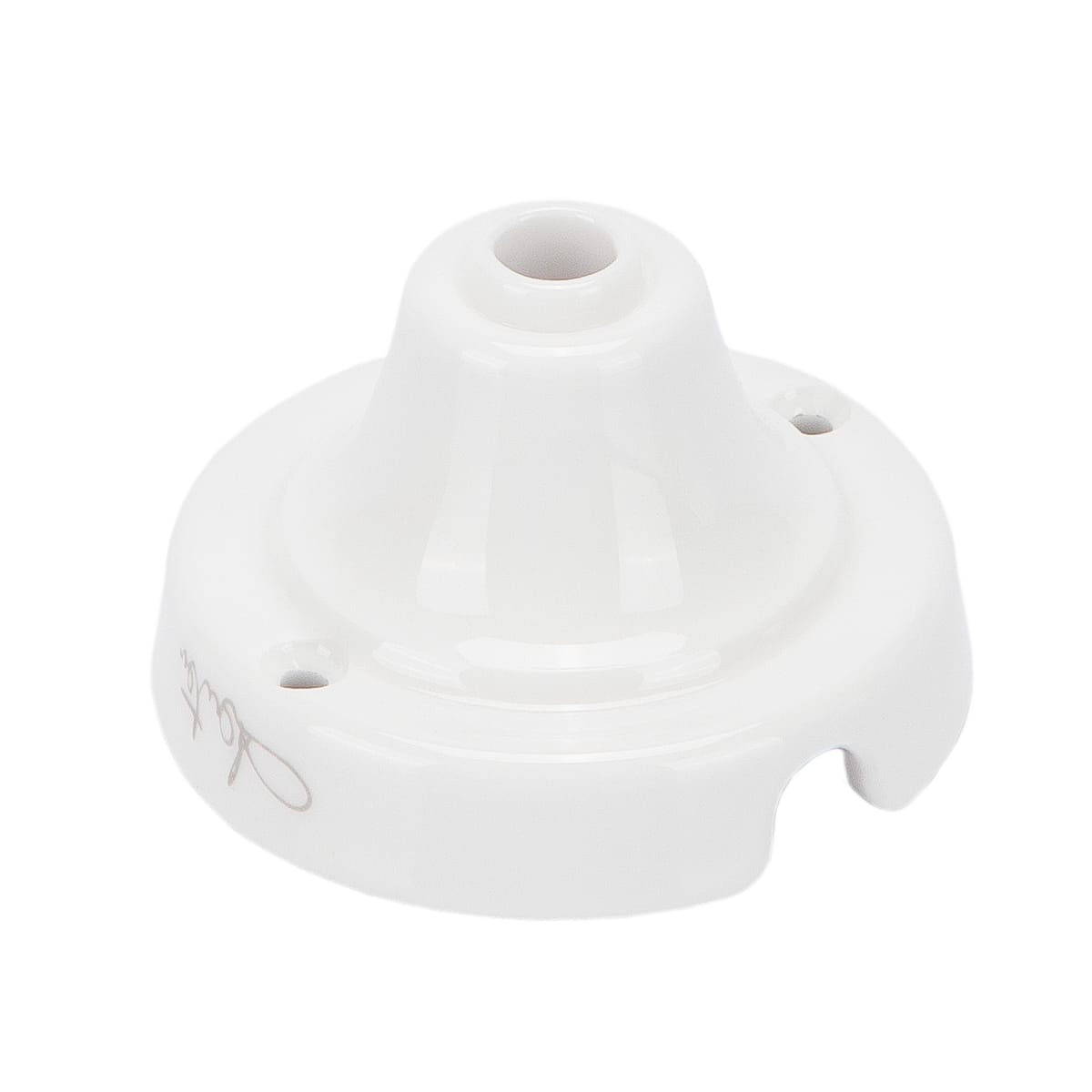 FANTON SRL - FME84028 ROSONE LISCIO D90MM IN CERAMICA BI