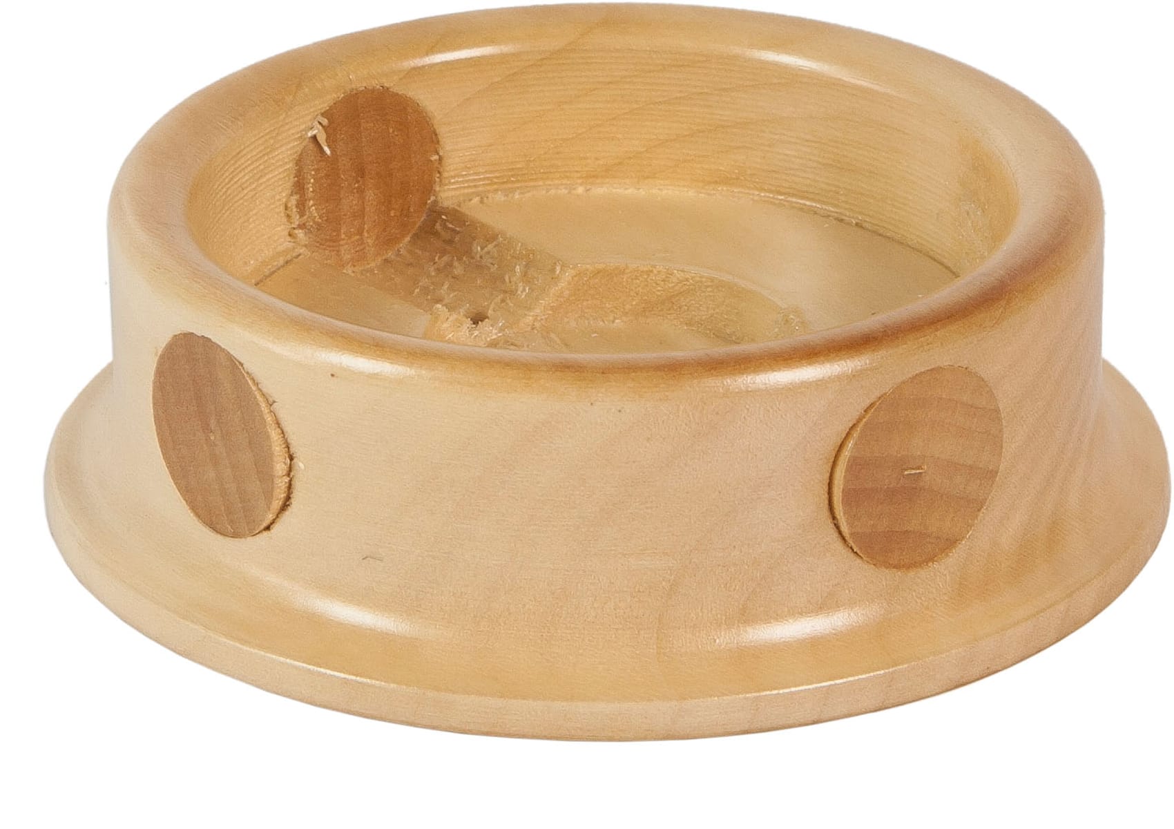 FANTON SRL - FME84043 BASE IN LEGNO D102MM 3FORI+TAPPI ROVERE