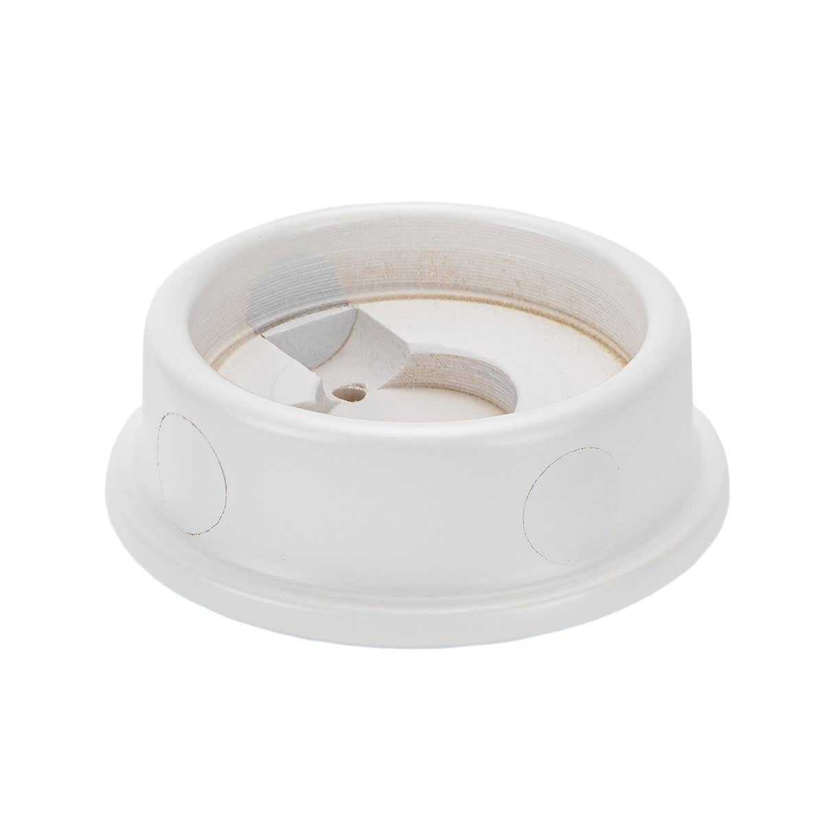 FANTON SPA - FME84053 BASE IN LEGNO 102MM 3FORI+TAPPI BIANCO