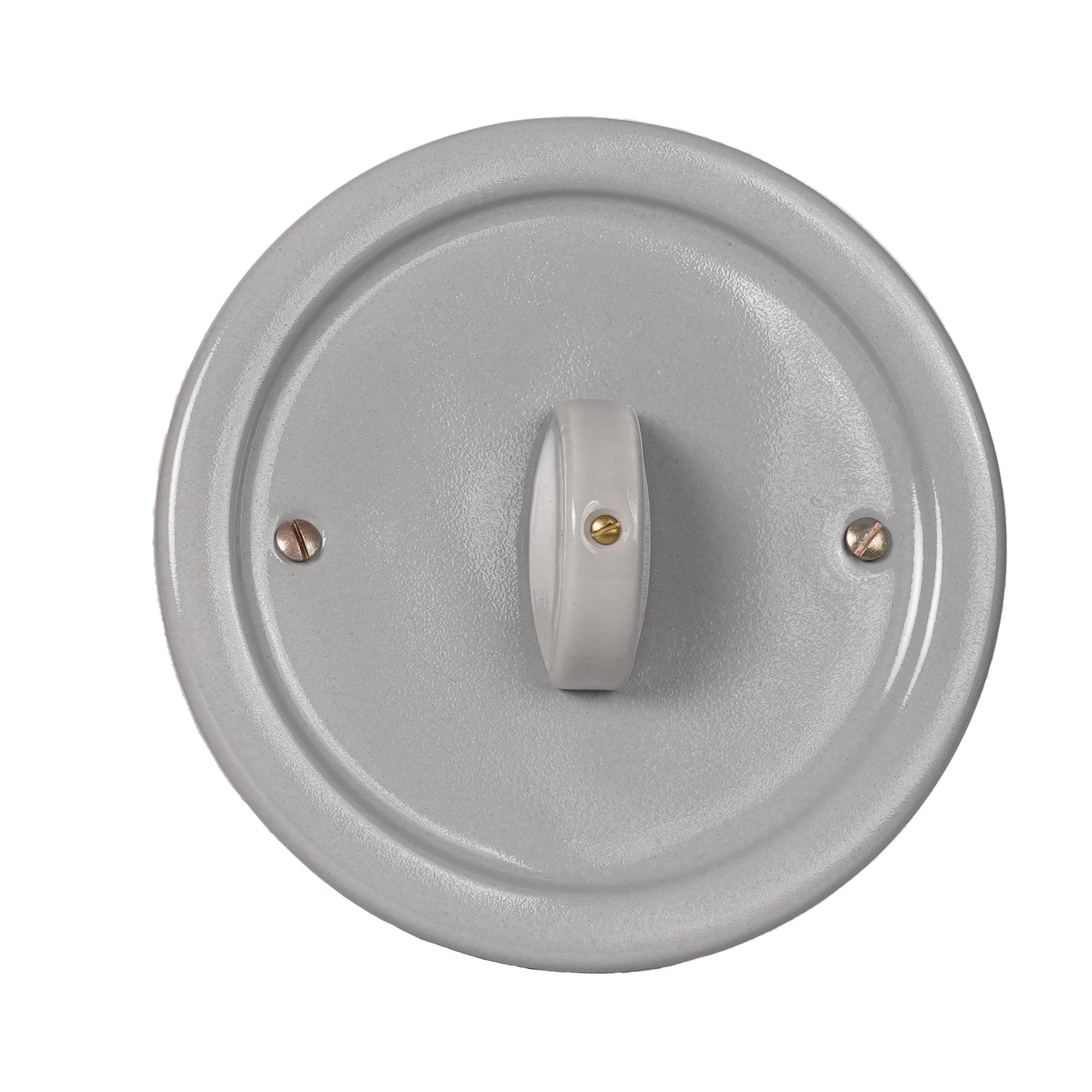 FANTON SRL - FME84065GR PLACCA TONDA D125 1PULS.ROT.X S.503 GR