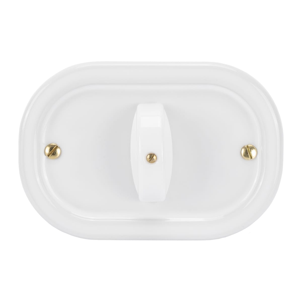 FANTON SRL - FME84066 PLACCA OVALE 125X81 1PULS.ROT.X S.503 BI