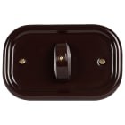 FANTON SRL - FME84066BW PLACCA OVALE 125X81 1PULS.ROT.X S.503 MA