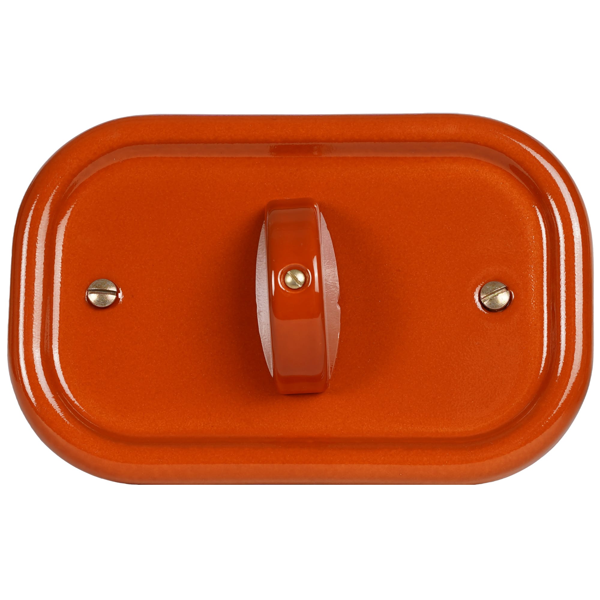 FANTON SRL - FME84066TC PLACCA OVALE 125X81 1PULS.ROT.X S.503 TC