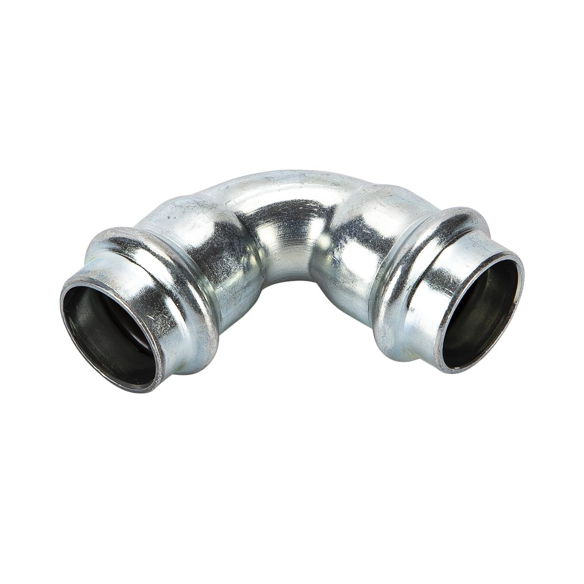 FANTON SPA - FME84082ZN CURVA 90 F/F 18MM IN LAMIERA ZINCATA