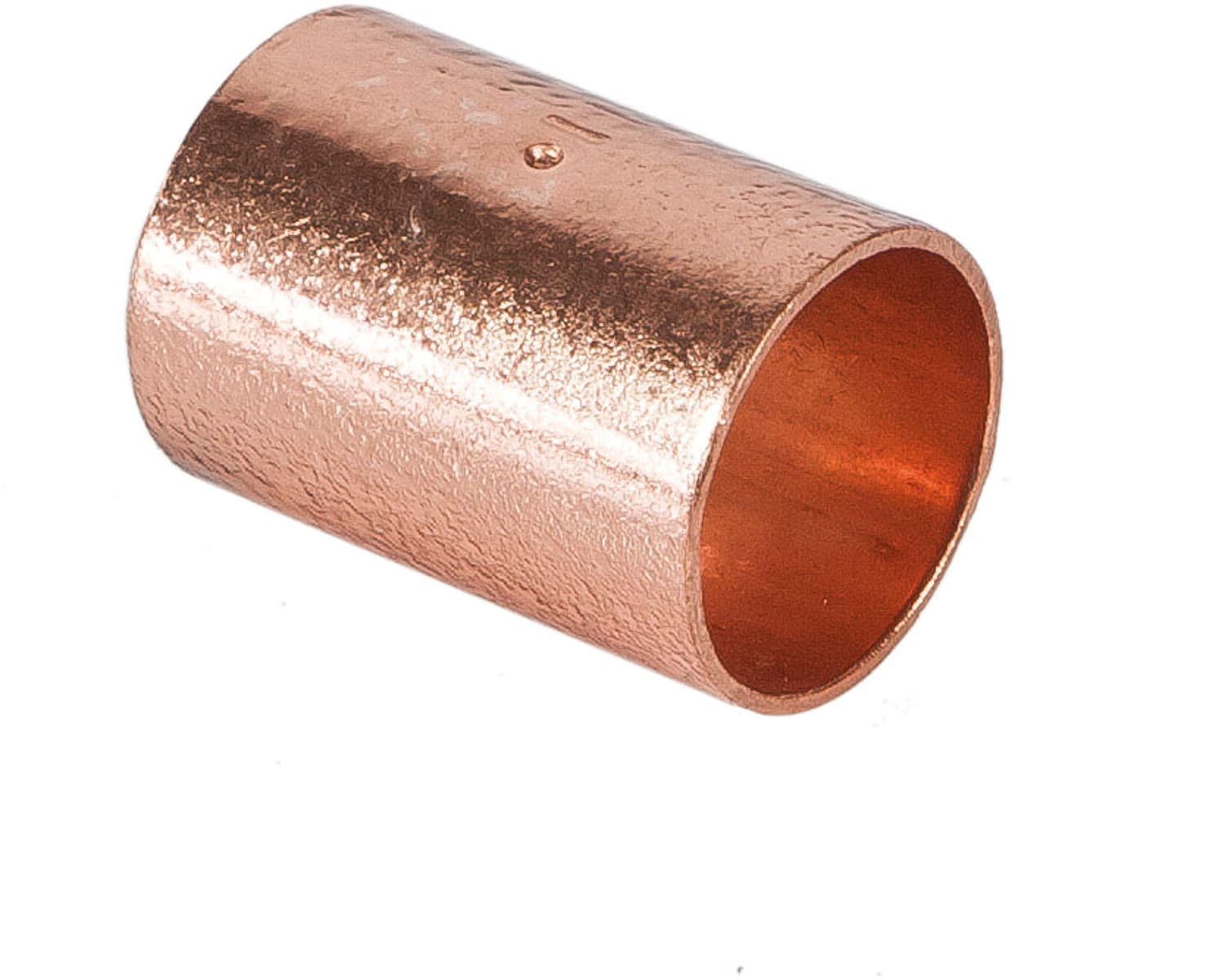 FANTON SPA - FME84084 RACCORDO F/F 18MM IN RAME SATINATO
