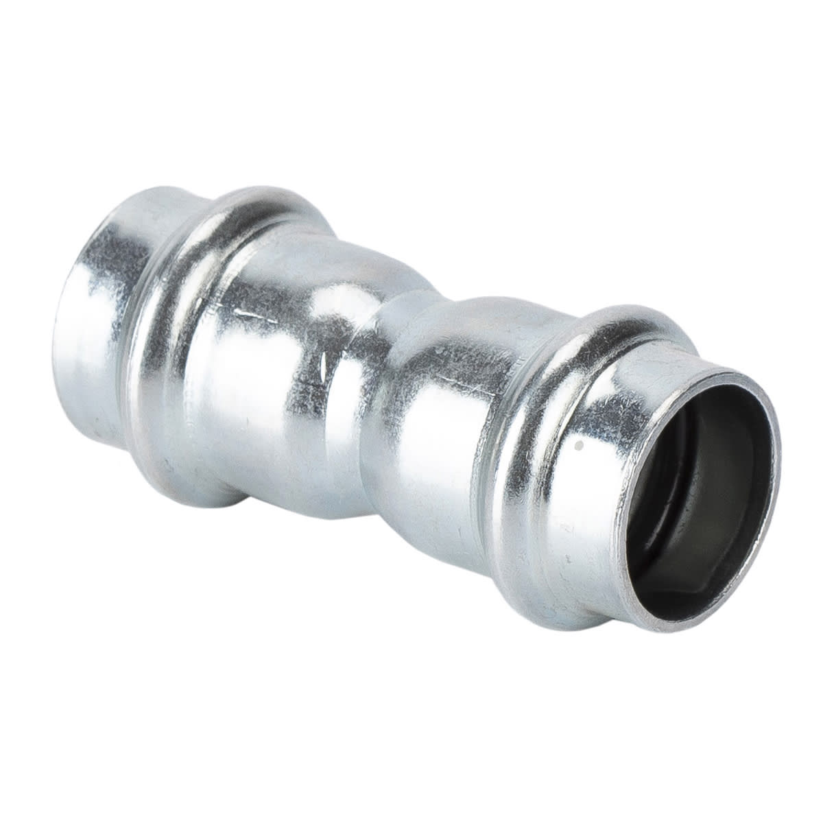 FANTON SPA - FME84084ZN RACCORDO F/F 18MM IN LAMIERA ZINCATA