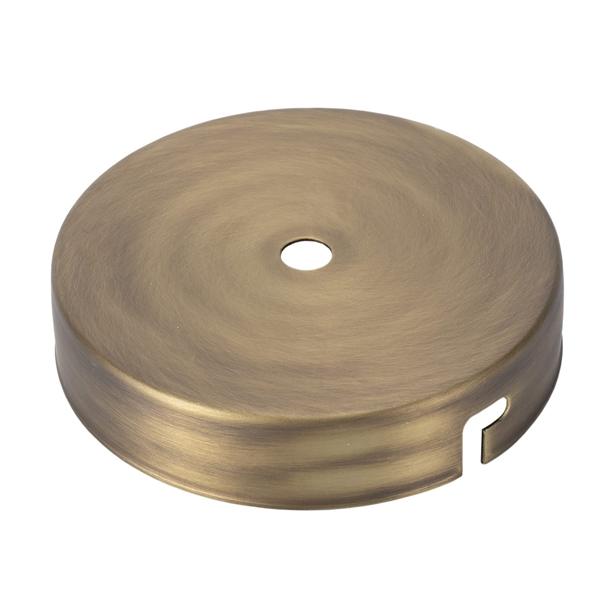 FANTON SRL - FME84171 Rosone con staffa metallica ottone ant.