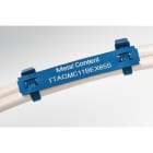 HELLERMANNTYTON Srl - HEE556-26500 Targhetta rilevabile blu TTAGMC11BEX65S