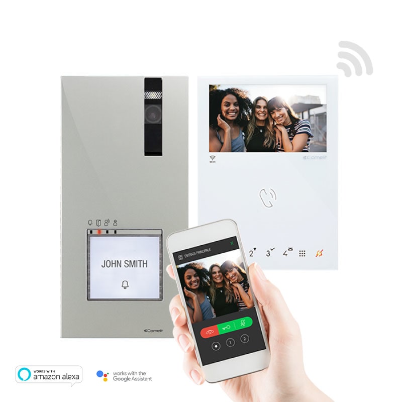 COMELIT GROUP SPA - COE8451V KIT QUADRA E MINI VIVAVOCE WI-FI. SB2
