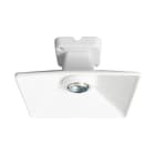 LE PROLUNGHE SAS - PRG8474/PQ SPOT E27 CON PIAT.QUADRATO PORC. 21X21CM