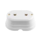 LE PROLUNGHE SAS - PRG8523 SERIE OVAL 2 PRESE CAT.6A CON PLUG 8/8