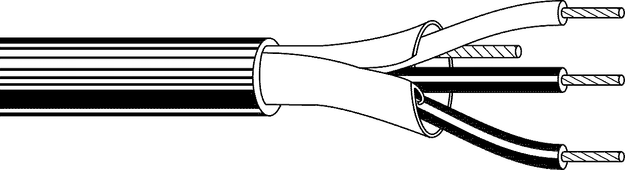 ITC INDUSTRIA TECNIC - ITCIZ-05 IZ 2X0.50 LSZH BIANCO AF