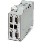 PHOENIX CONTACT - PHC1062388 GW EIP/MODBUS 2E/4DB9 GATEWAY ETHERNETIP