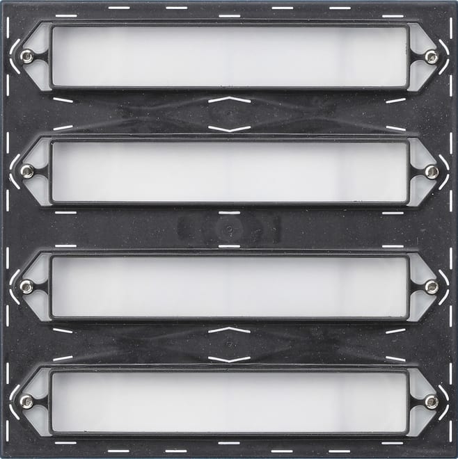 GIRA - GGI855100 MOD.TASTI CHIAM. S./P.FRONTALE
