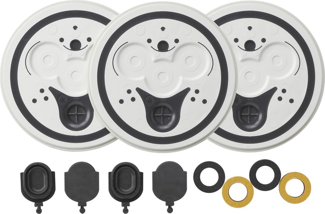 GIRA - GIR856500 SET GUARNIZIONI SCATOLA SYSTEM 106 BIANC