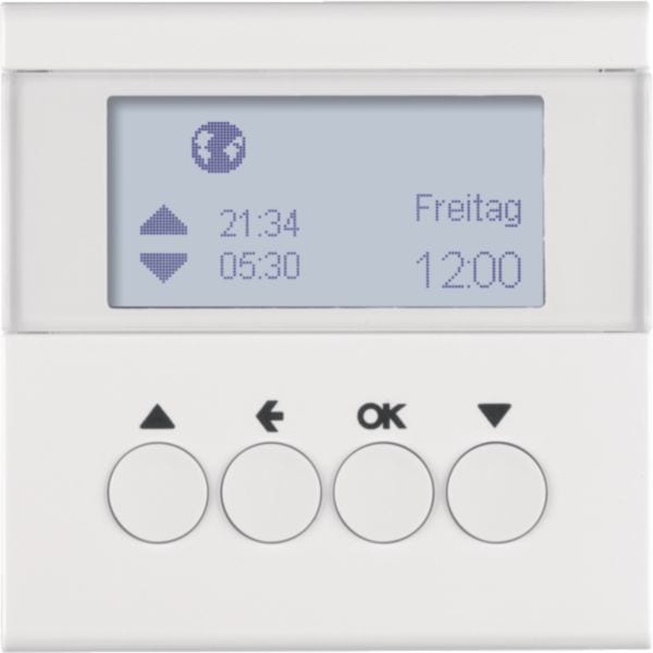 BERKER - BRK85741189 OROLOGIO X COM. VEN.S1/B3/B7 BIA.POL.