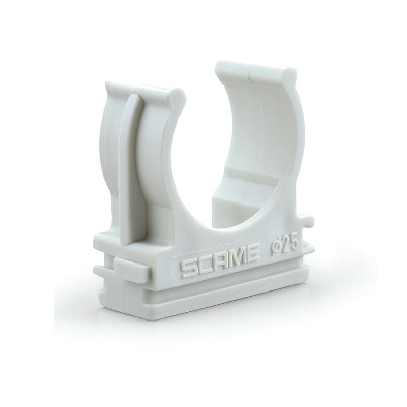 SCAME PARRE SPA - SCA860.1325/G CLIPS TUBE A SCATTO D25MM