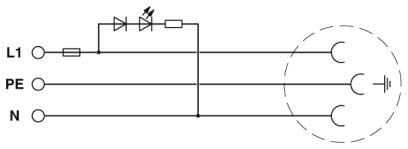 PHOENIX CONTACT - PHC0804042 EO-CF/PT/LED/F PRESA