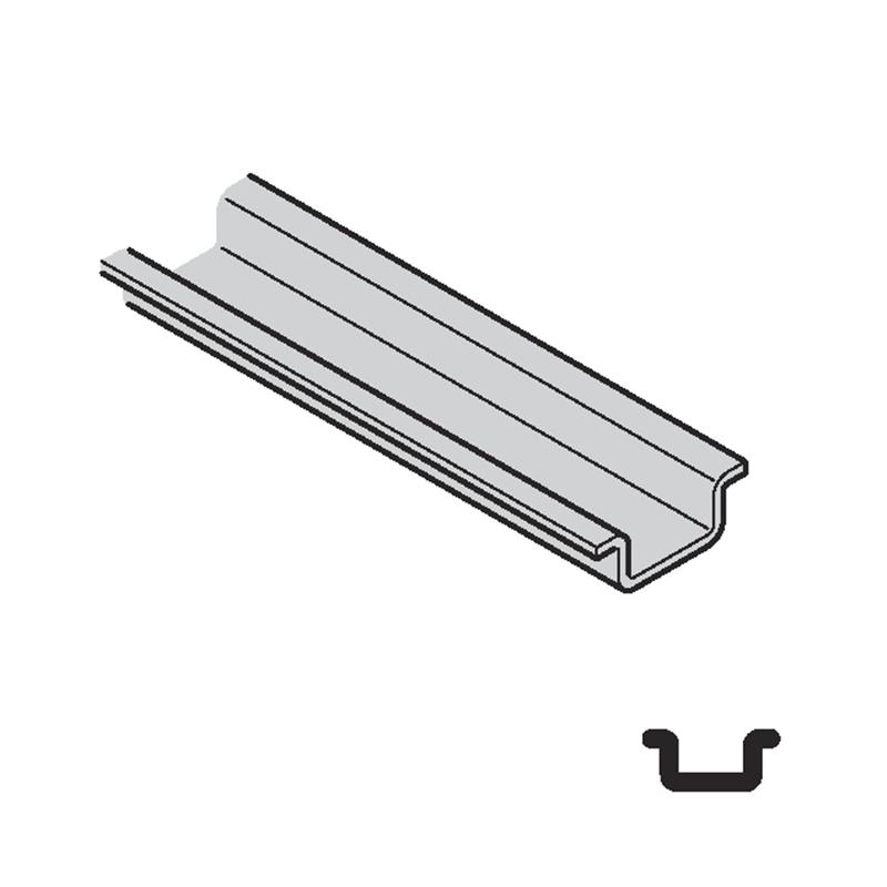 SCAME PARRE SPA - SCA865.241 GUIDA DIN  ESECUZ.OMEGA 15X5,5    FORATA