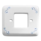 LE PROLUNGHE SAS - PRG8656 PLACCA DECORO ANGOLI BLU AMICA