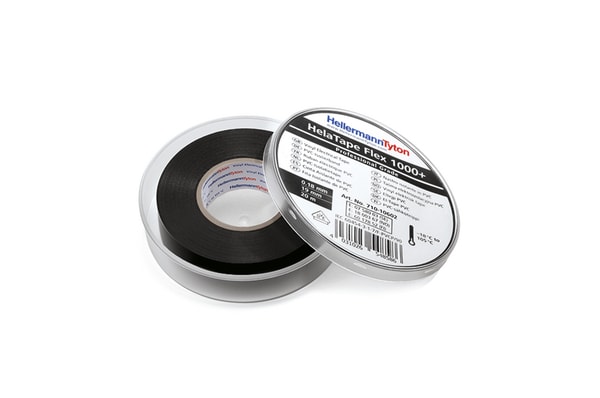 HELLERMANNTYTON Srl - HEE710-10610 Nastro PVC 19x33x0.18 BK HTAPE-FLEX1000+