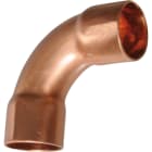 LE PROLUNGHE SAS - PRG8735 CURVA 90 F/F D.20 MM RAME SATINATO