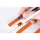 HELLERMANNTYTON Srl - HEE598-14028 AUTOLAMINANTE MANUALE ARANCIO 19X51 120P