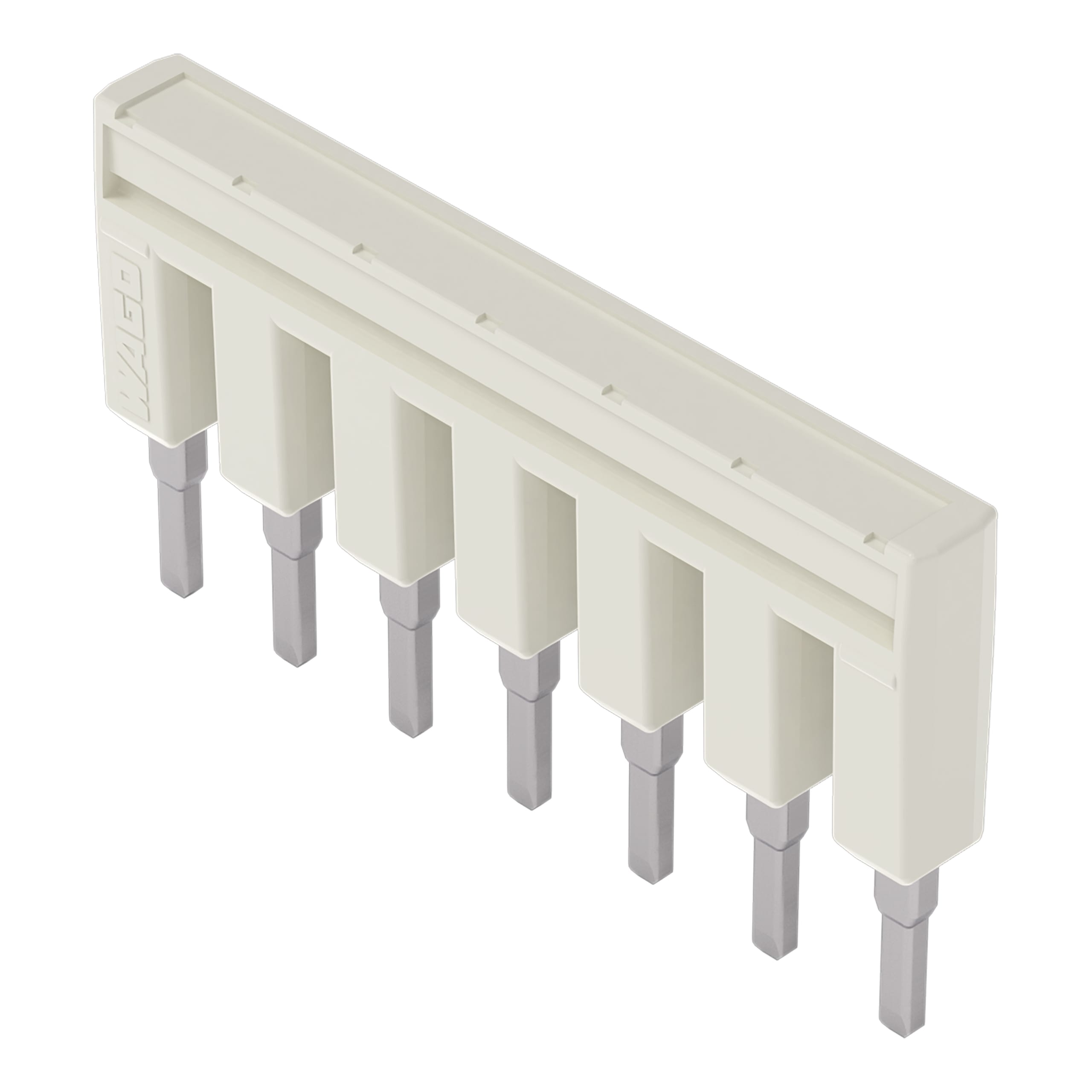 WAGO ITALIA SRL - WAG2002-407 PONTICELLO 7 PASSO ISOLATO GRIGIO CHIARO