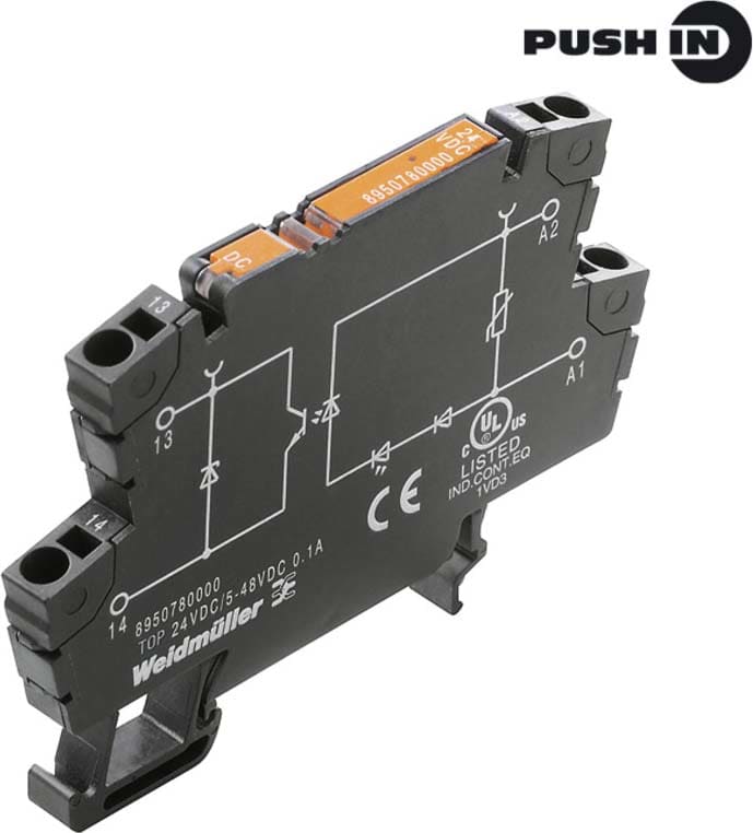 WEIDMULLER - WEI8951060000 TOP 24VAC/48VDC 0,5A