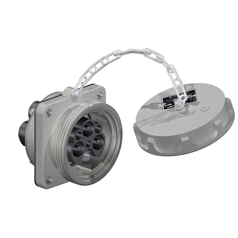 SCAME PARRE SPA - SCA899.AS2DE395 PRESA DA INCASSO 250A 3P+T IP67 1000V