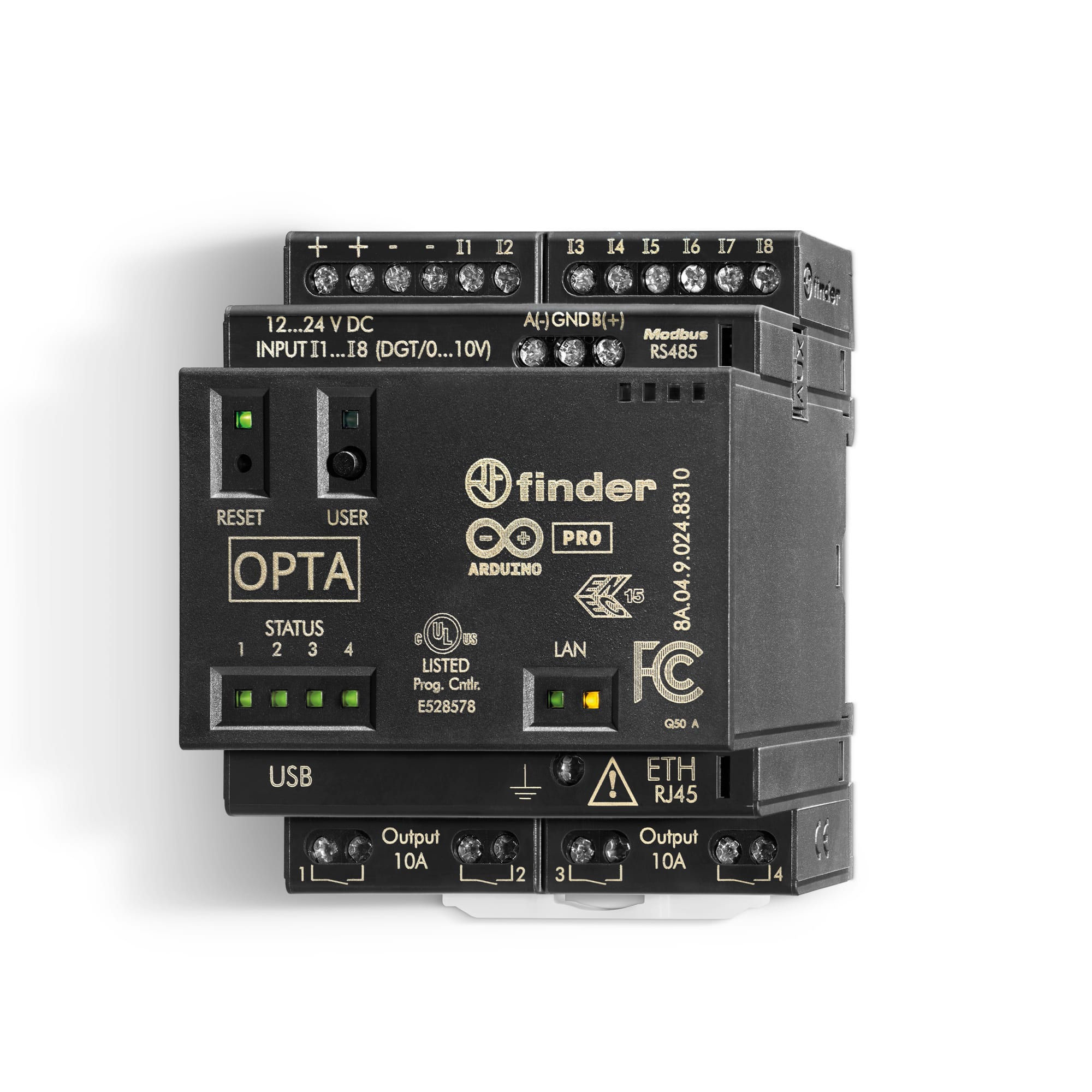 FINDER SPA - FIN8A0490248310 PROGRAMMABLE LOGIC RELAY-OPTA PLUS VERSI