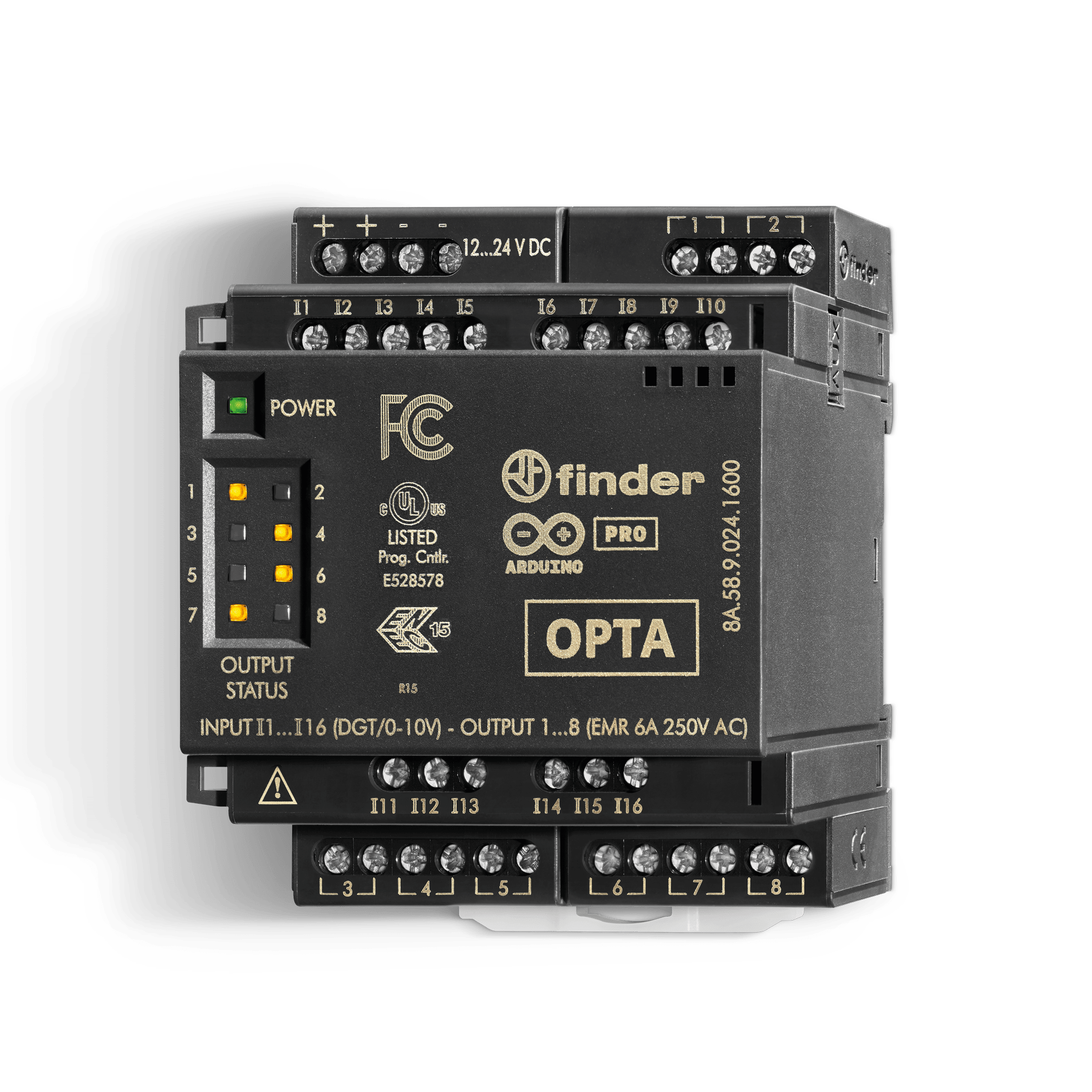 FINDER SPA - FIN8A589024160C ESPANSIONE DIGITAL PLR OPTA CODESYS EMR